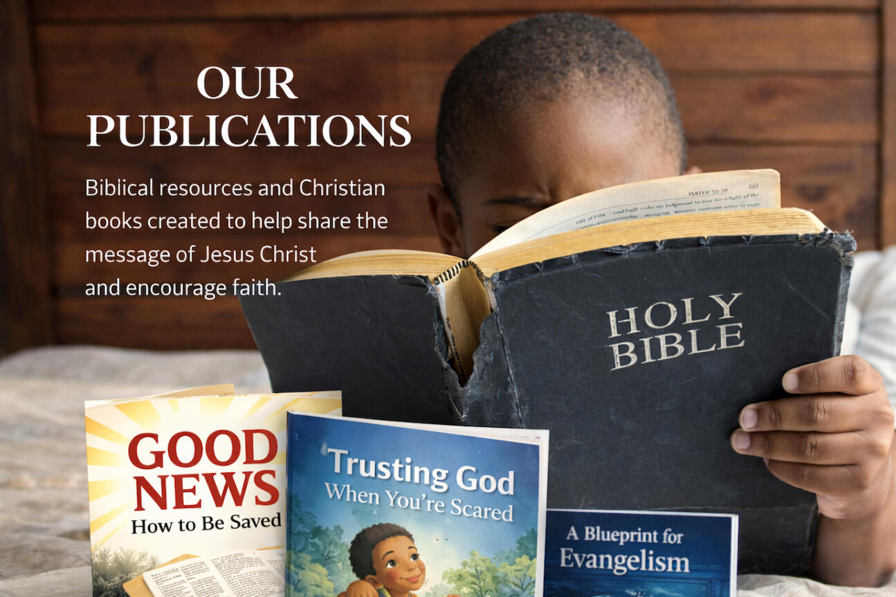 Christian Books and Biblical Resources for Sharing the Gospel- Tigaro House Christian books and biblical resources used for evangelism and sharing the Gospel by Tigaro House