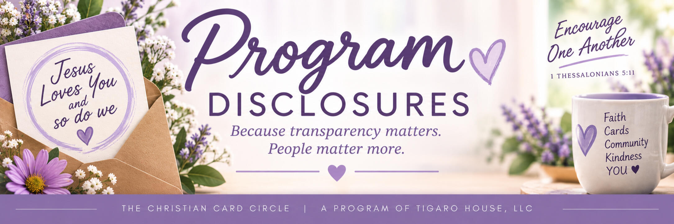 Program Disclosures | Tigaro House